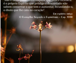 AO QUE TEM SE LHE DARÁ